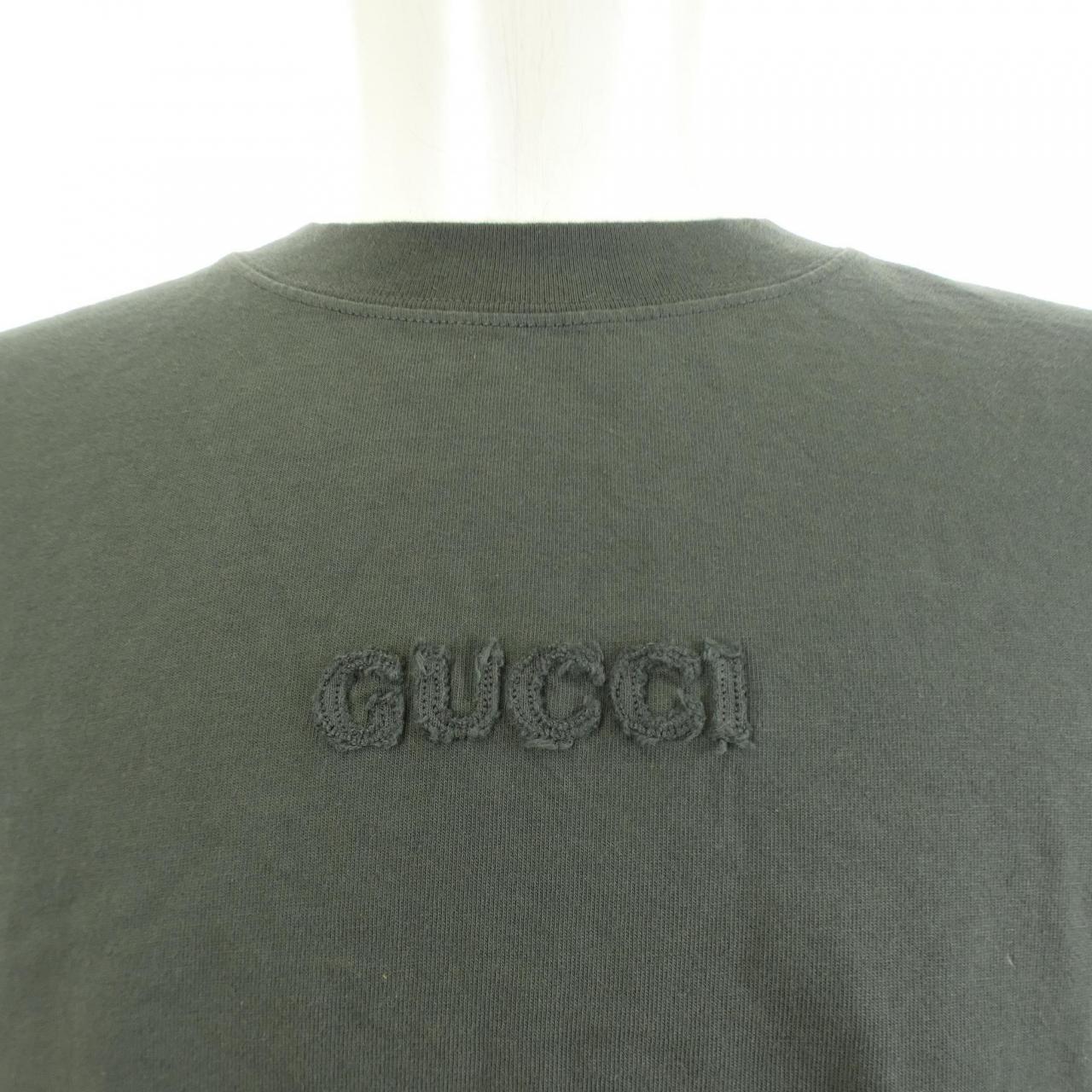 グッチ GUCCI エンブロイダリー コットンジャージーTシャツ 798115 XJG54 Tシャツ