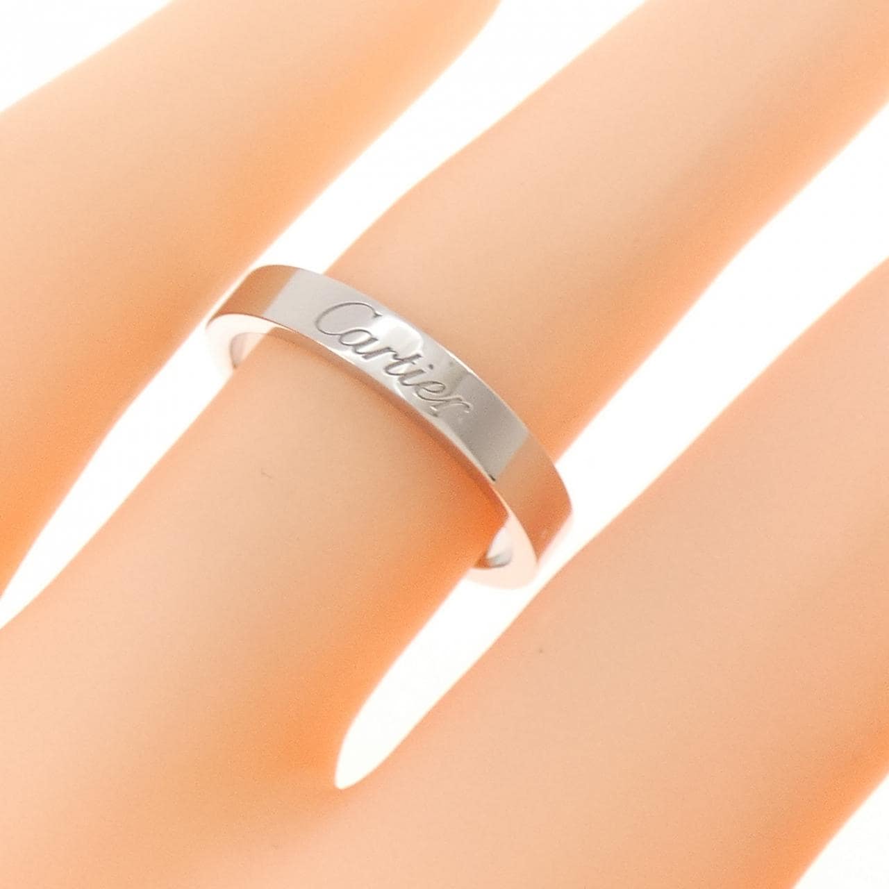 カルティエ エングレーブド リング