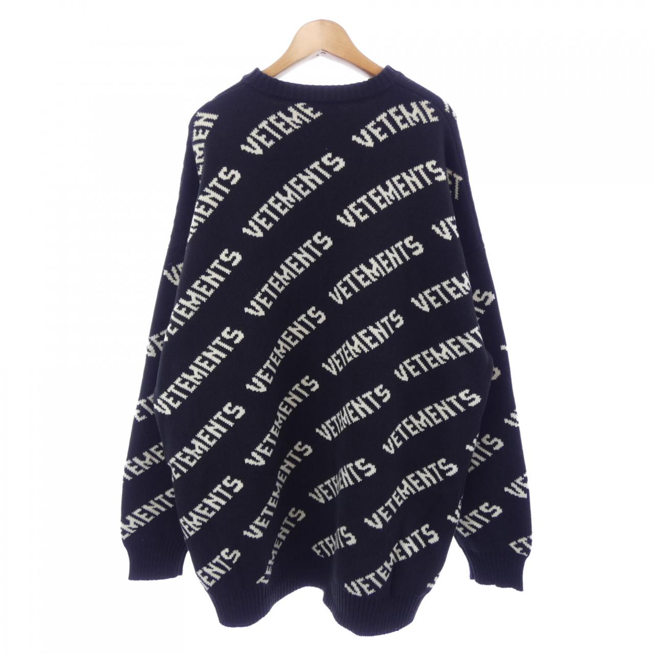 ヴェトモン VETEMENTS UE51KN200B ニット