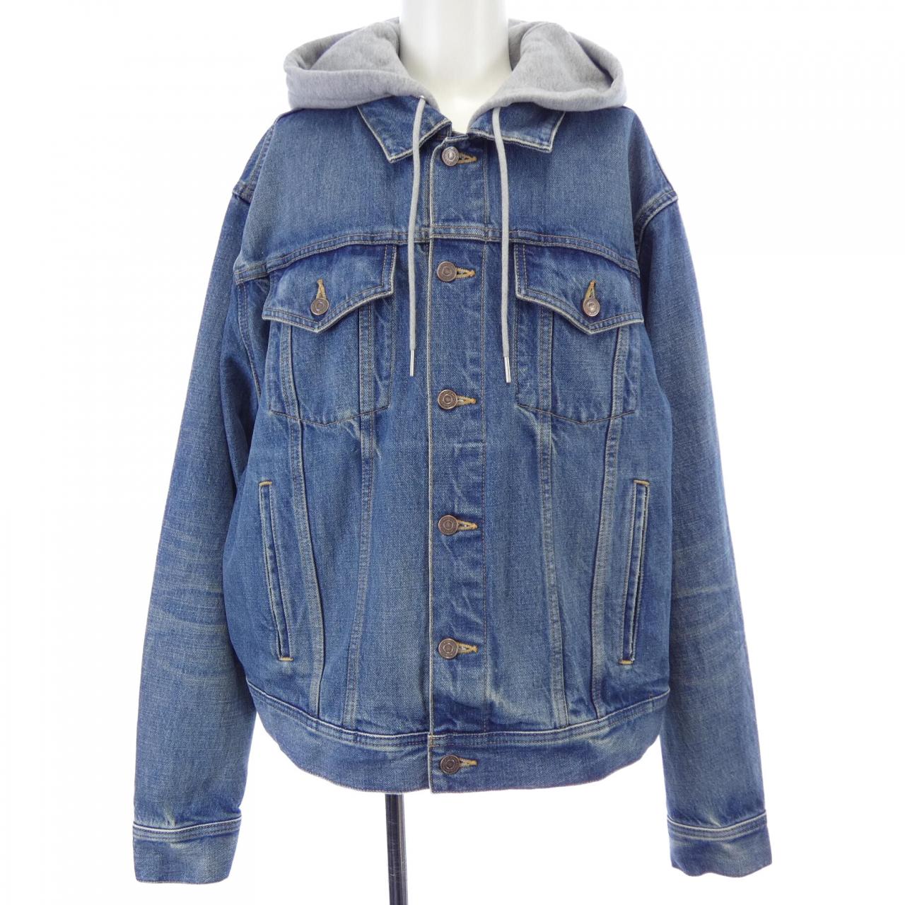 セリーヌ CELINE フード付きトラッカージャケット 2Q472930F デニムジャケット