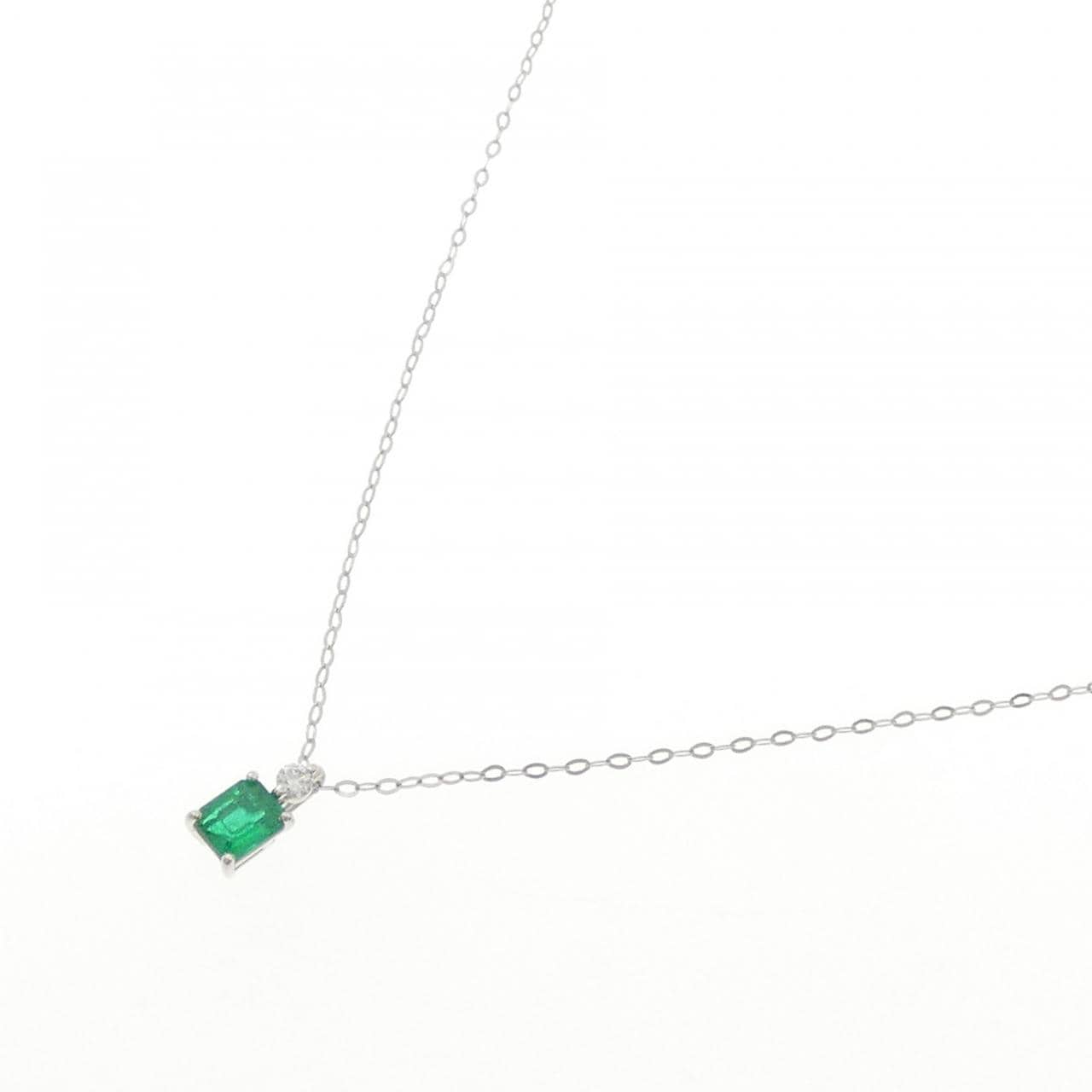 GSTB Emerald Necklace 0.35CT