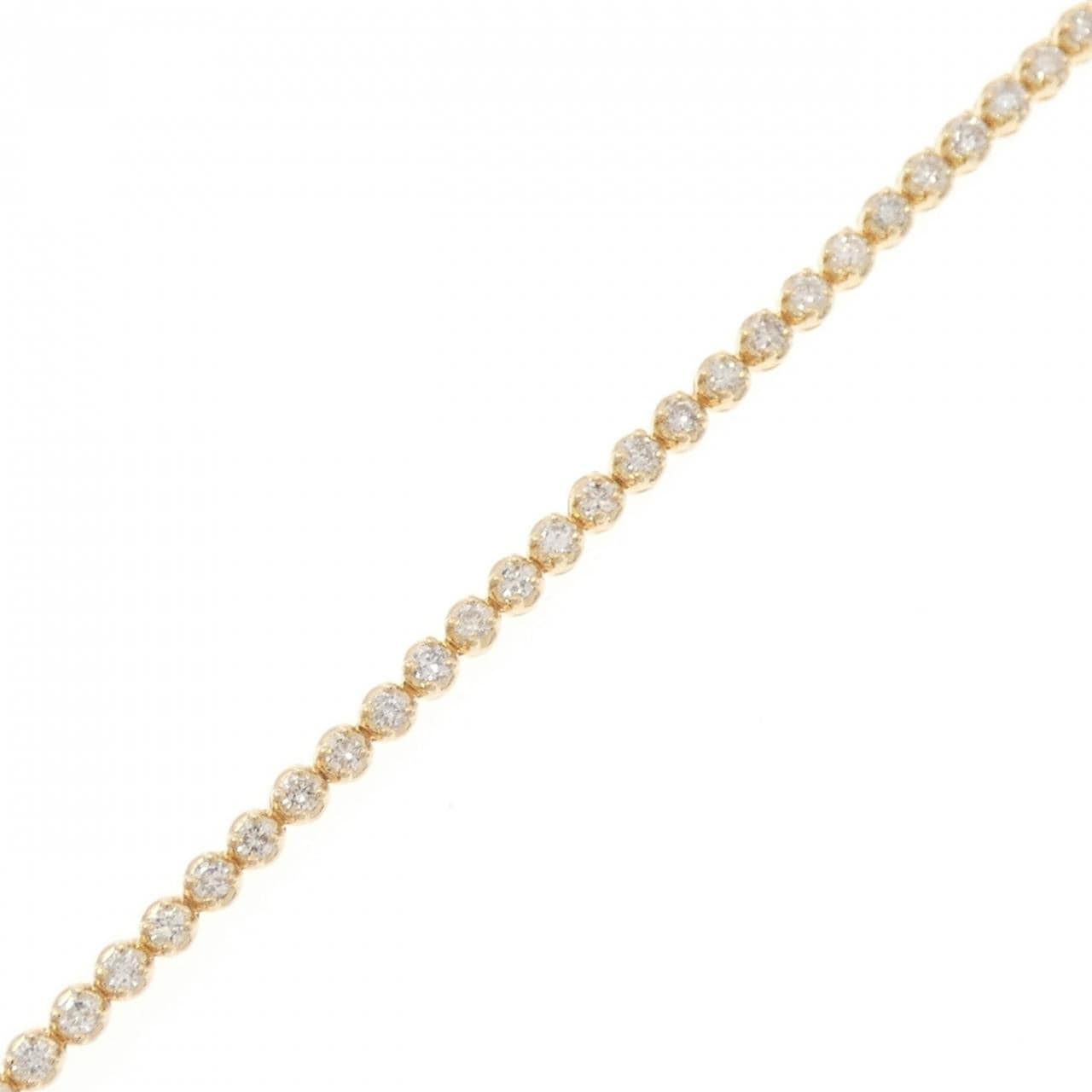 K18YG ダイヤモンド ブレスレット 1.00CT