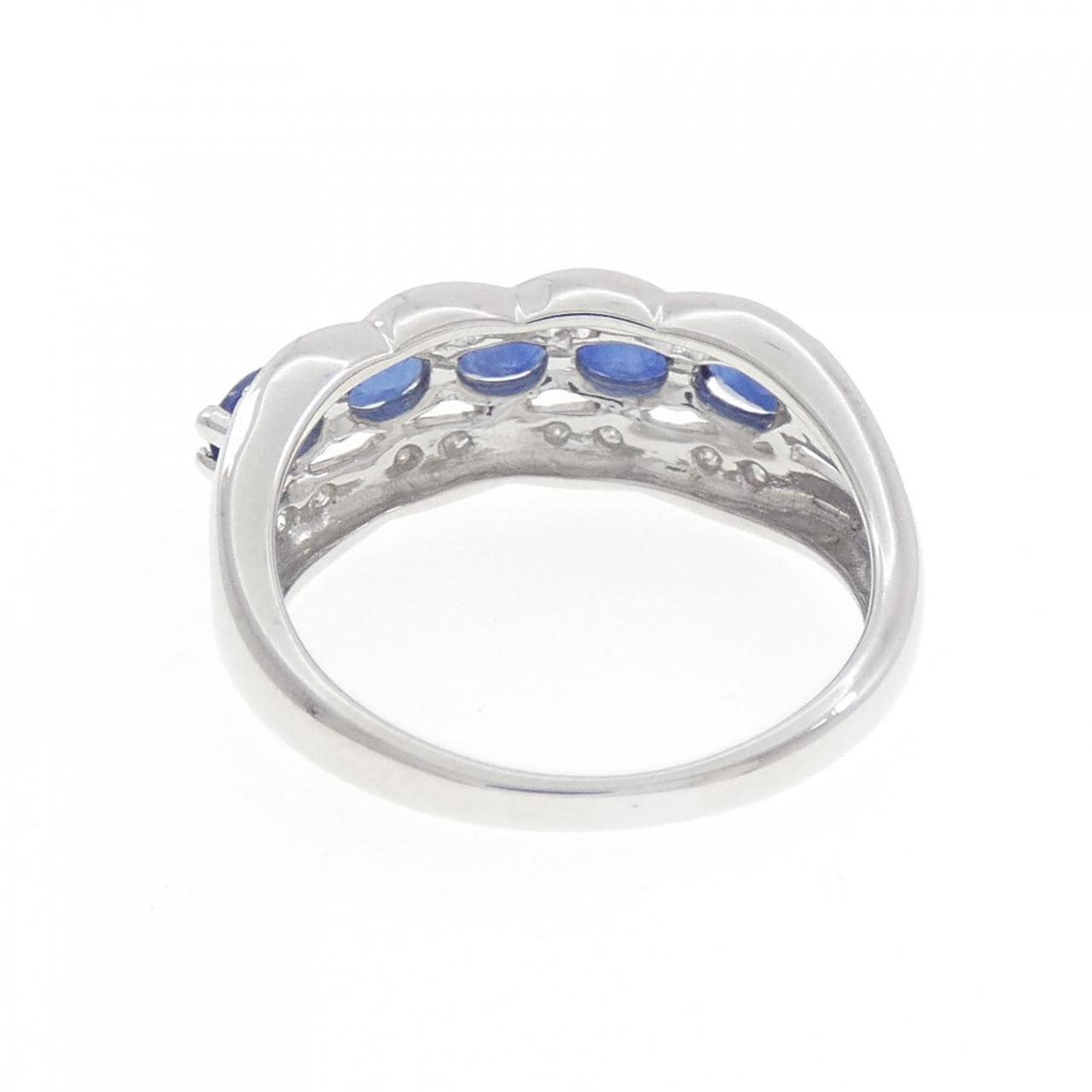 K14WG サファイヤ リング