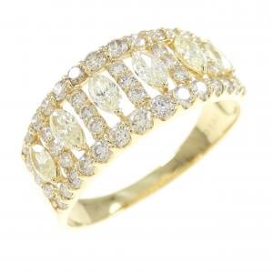 K18YG ダイヤモンド リング 1.00CT