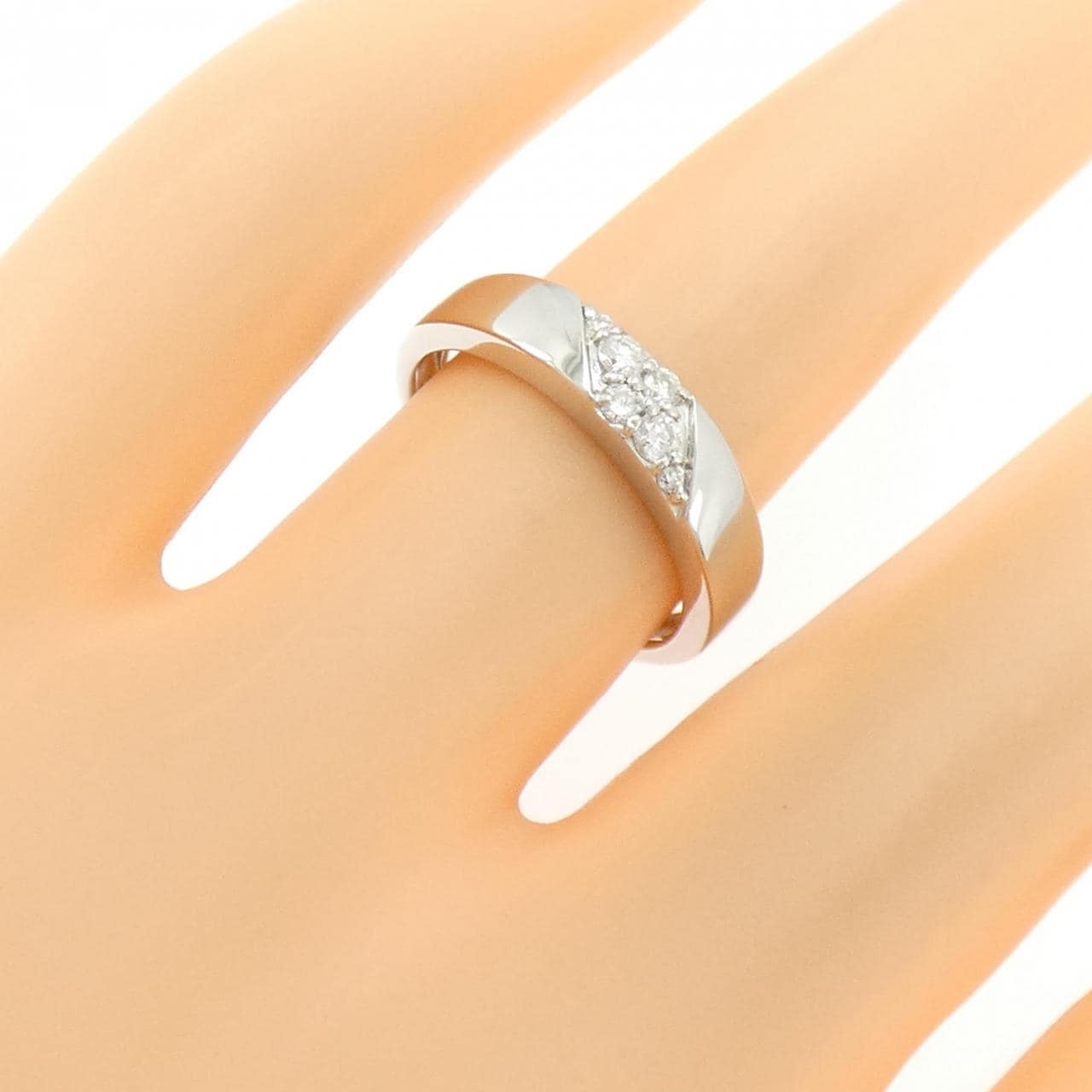 ヴァンドーム ダイヤモンド リング 0.12CT