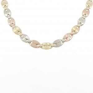 750スリーカラー ネックレス