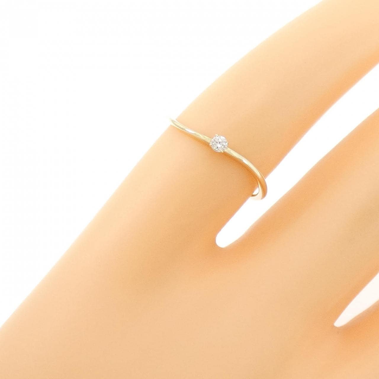 ジュエッテ ダイヤモンド ピンキーリング 0.02CT