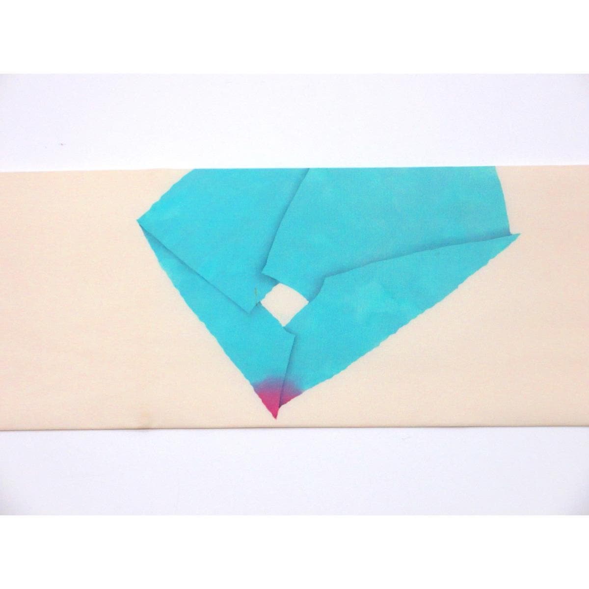 名古屋帯　塩瀬染帯　友禅加工