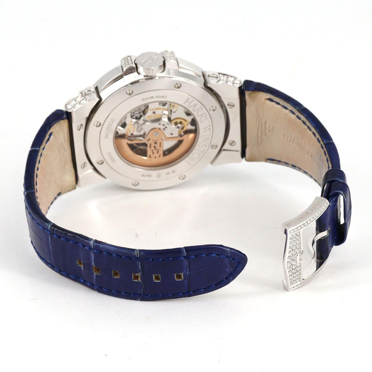 ハリーウィンストン オーシャントリレトロクロノ WG/D･ラグD OCEACT44WW002 WG 自動巻