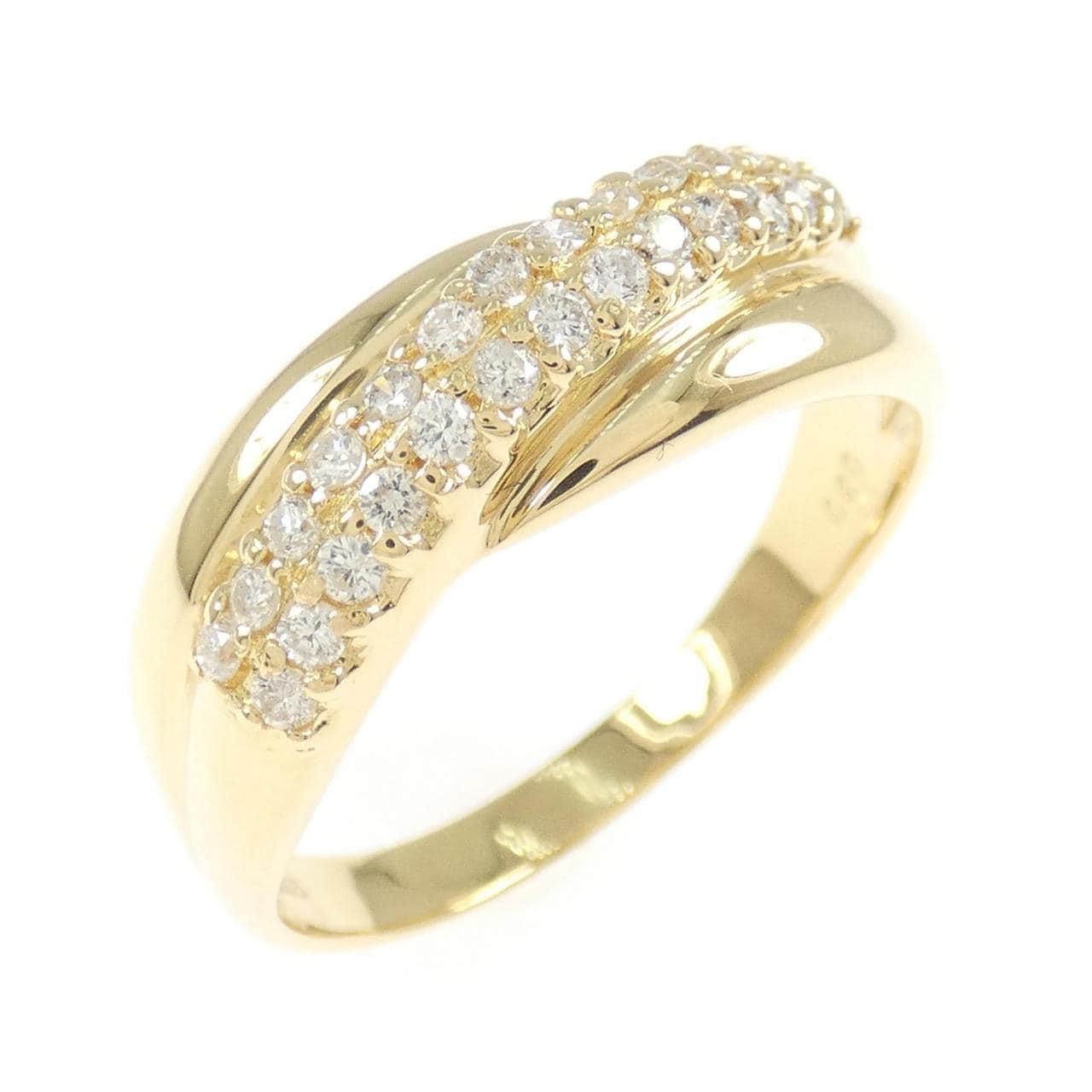 K18YG ダイヤモンド リング 0.30CT