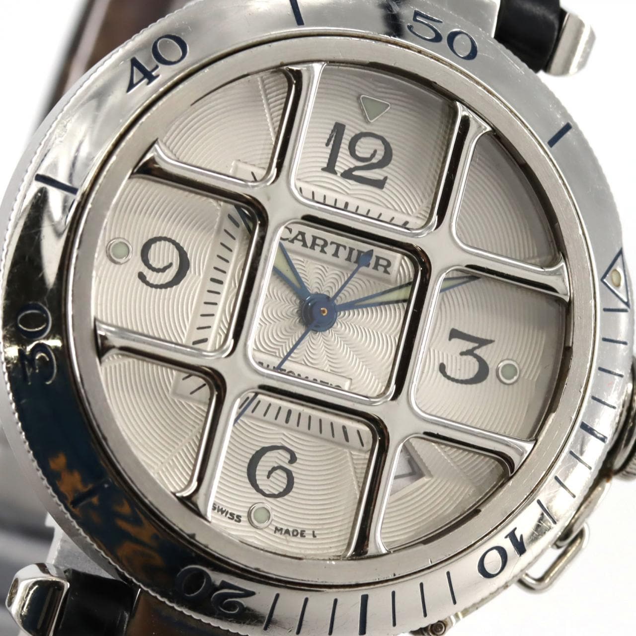 カルティエ パシャグリッド W3104055 SS 自動巻