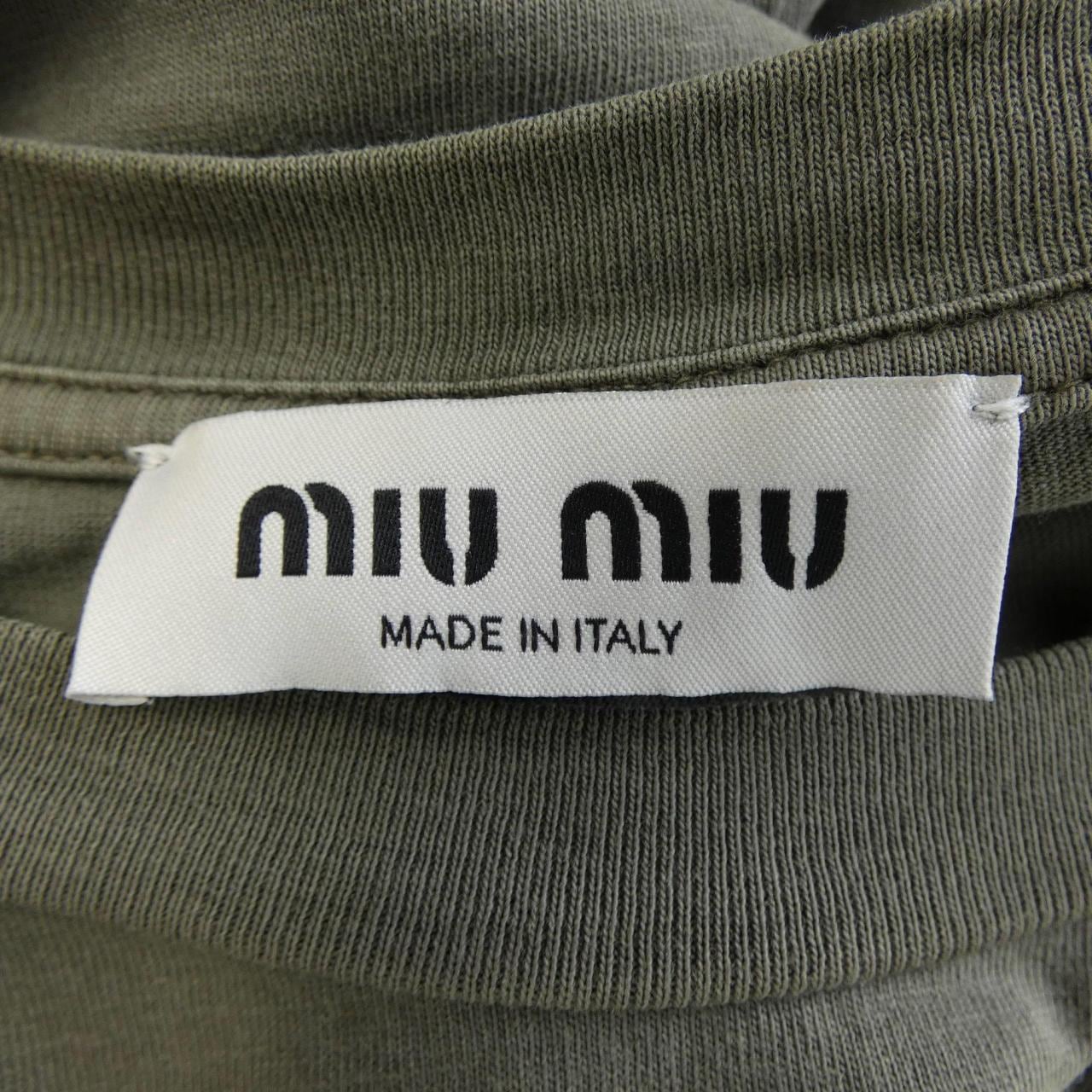 ミュウミュウ MIU MIU MJL061 SOOO 159E Tシャツ