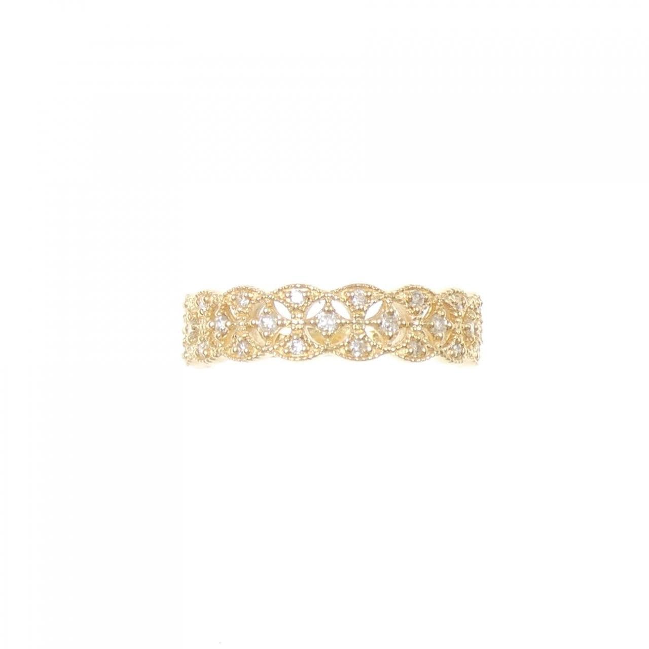 K18PG ダイヤモンド リング 0.17CT