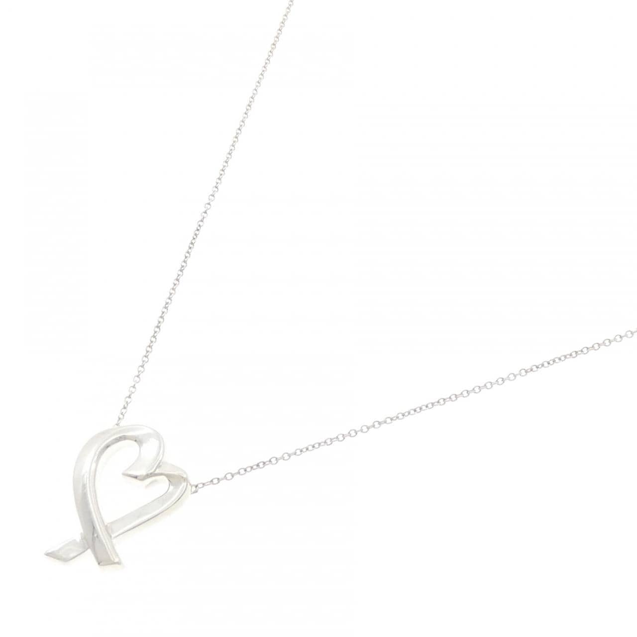 ティファニー ラビングハート ネックレス