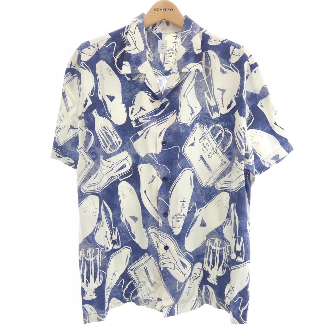 ベルルッティ Berluti R26HCS43 S／Sシャツ