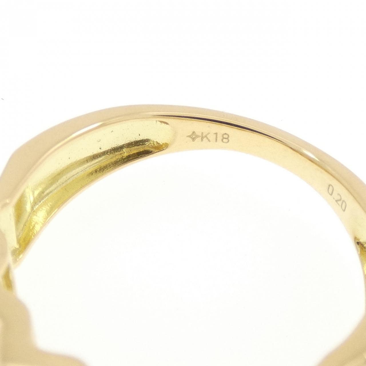 ジーエスティービー ダイヤモンド リング 0.20CT