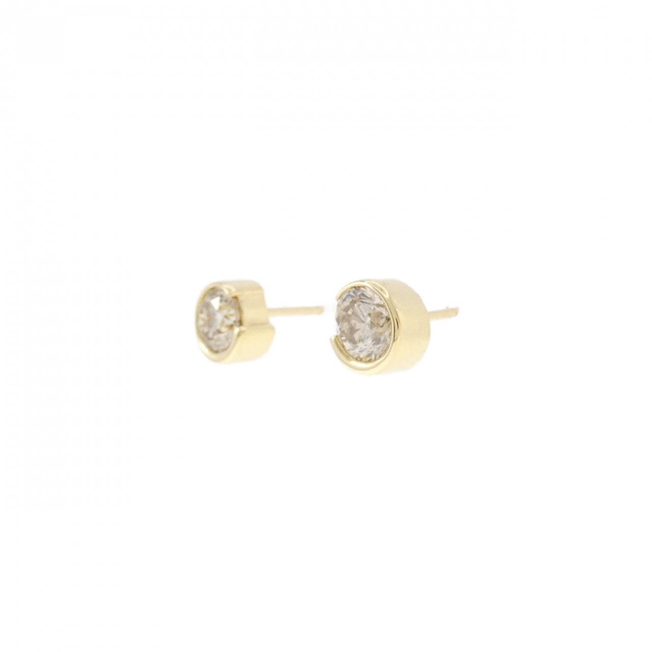 K18YG ダイヤモンド ピアス 1.10CT