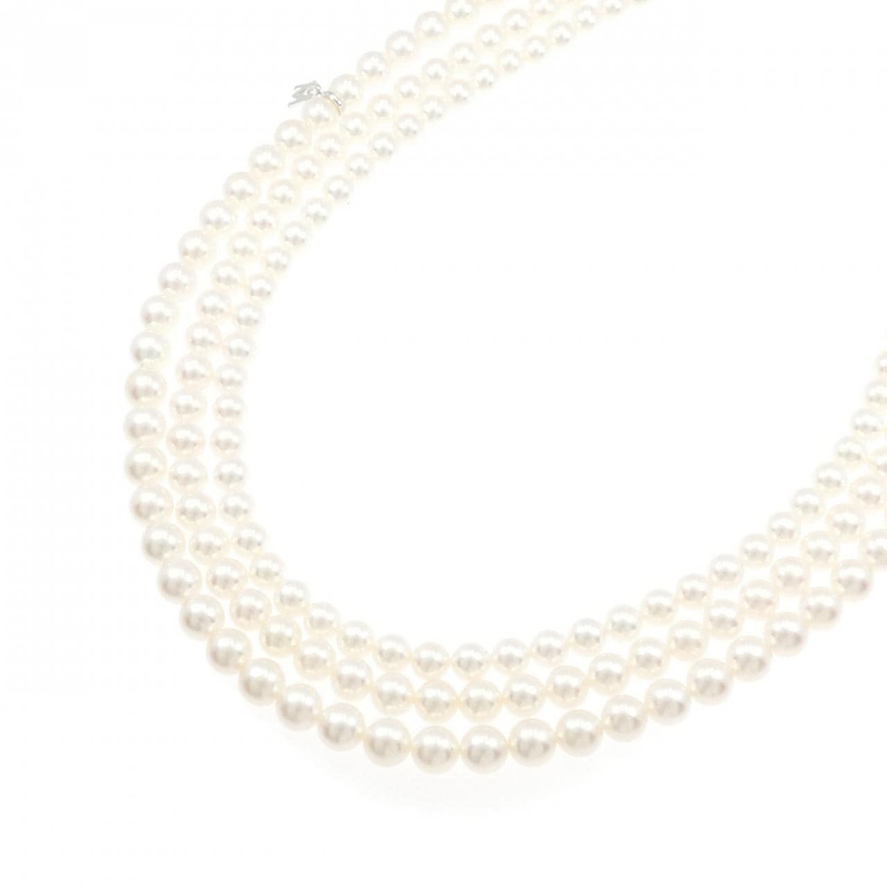 ミキモト アコヤパール ネックレス 5-6.5mm