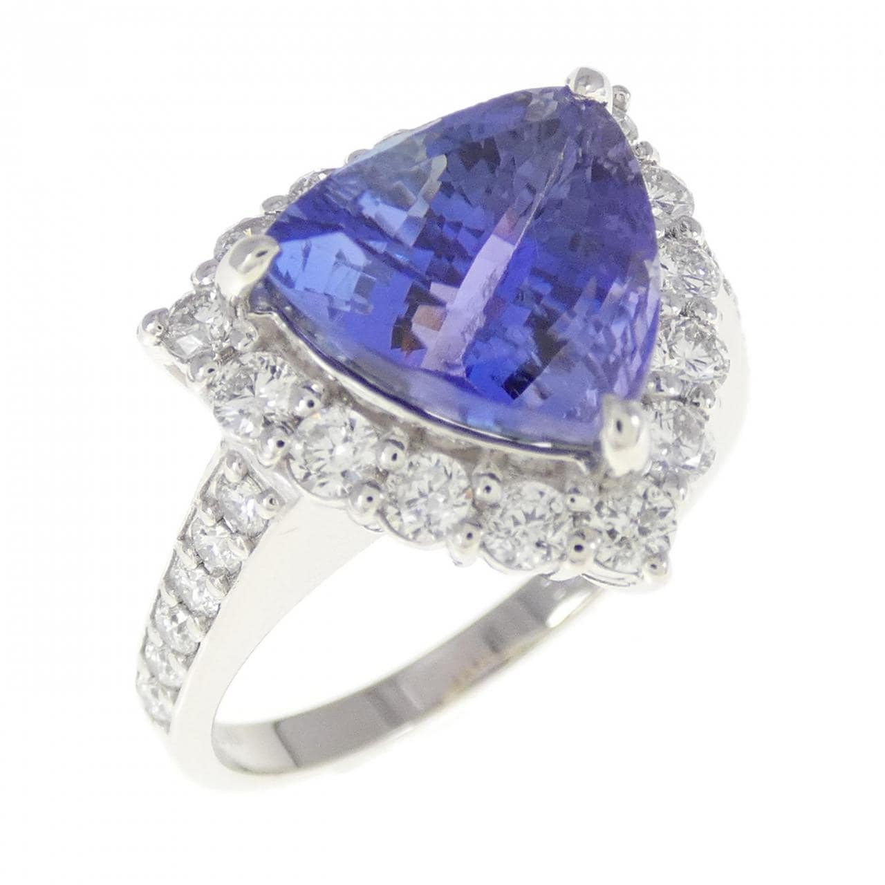 PT Tanzanite Ring 3.90CT