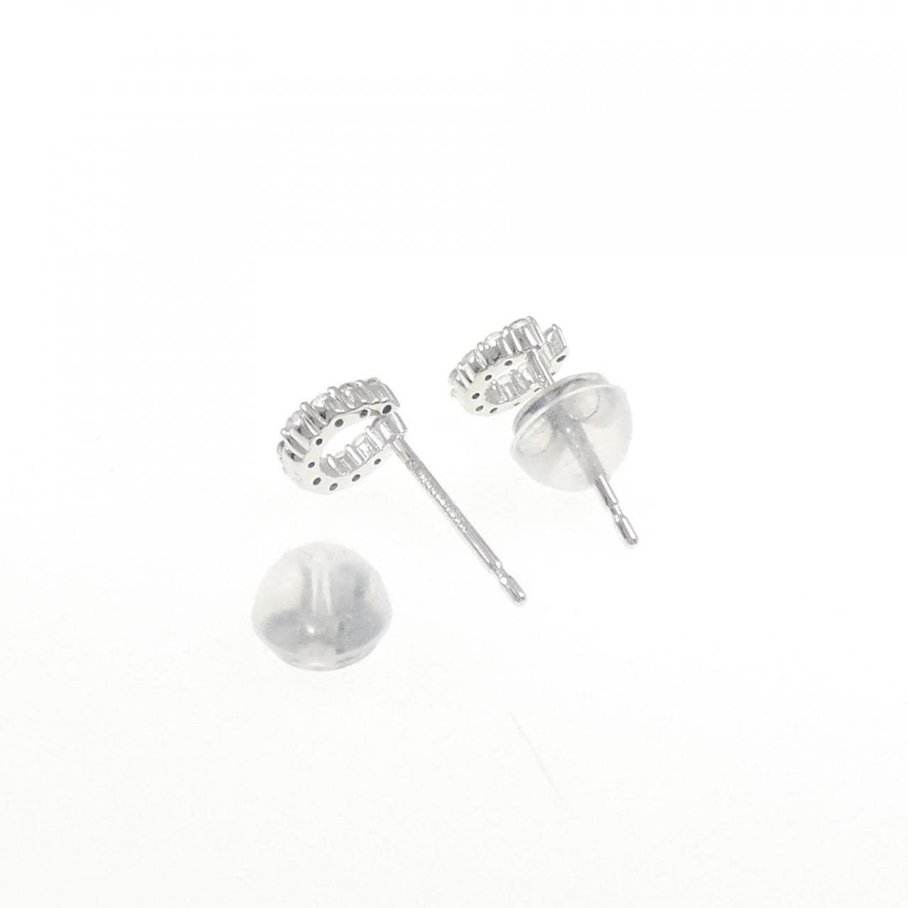 PT950/PT900 ホースシュー ダイヤモンド ピアス