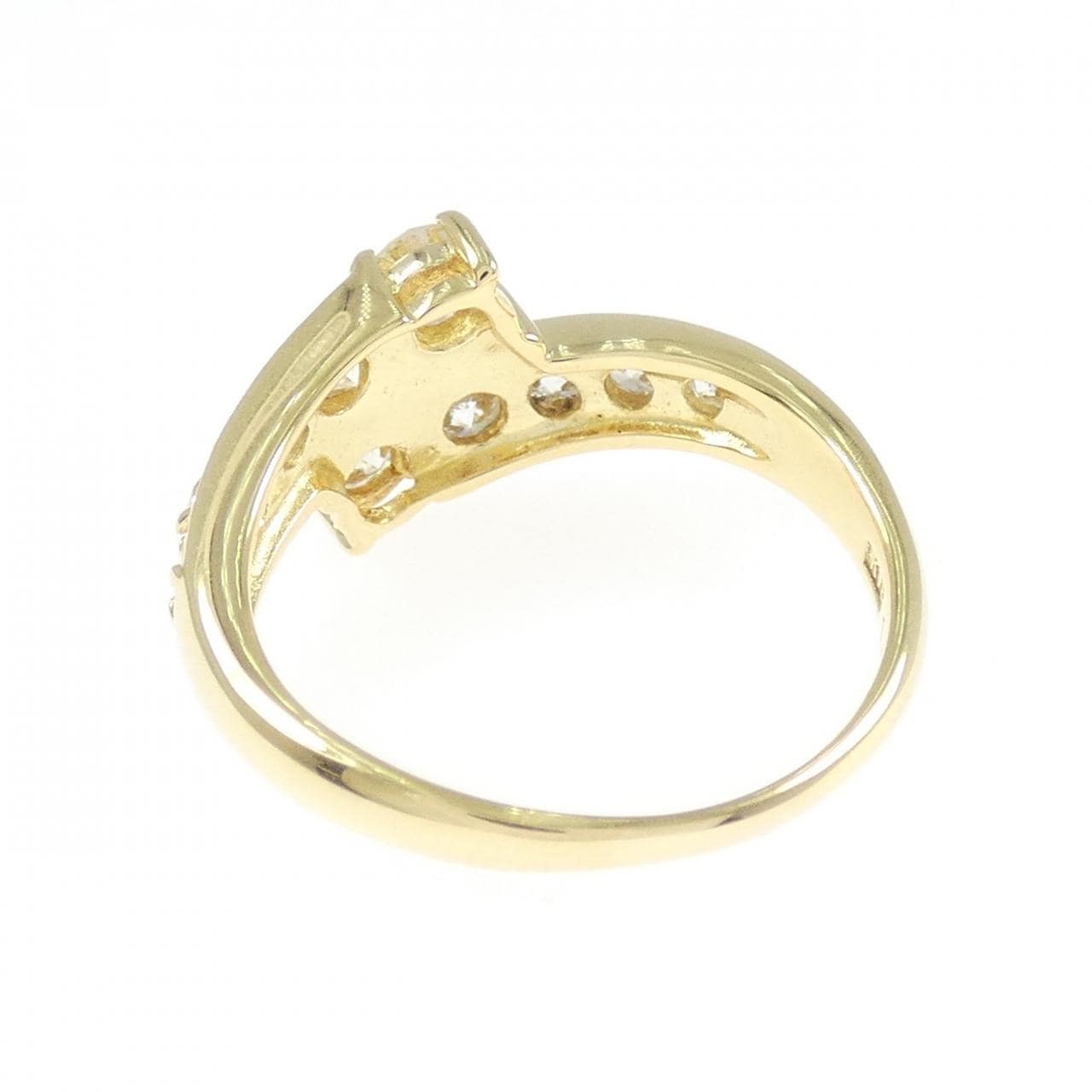 K18YG ダイヤモンド リング 1.07CT