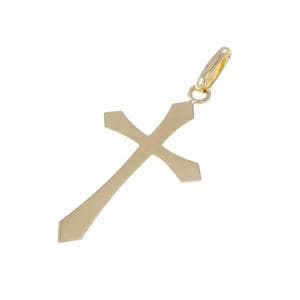 K18YG クロス ペンダント