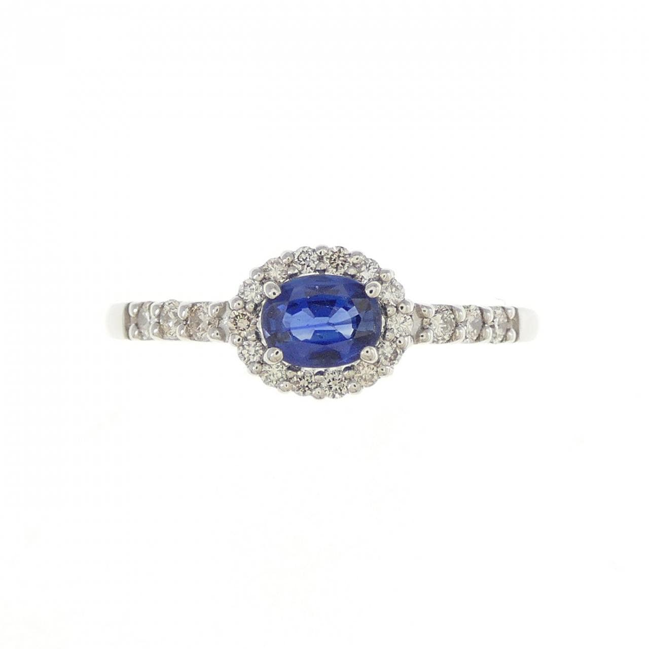 【新品】PT サファイヤ リング 0.28CT