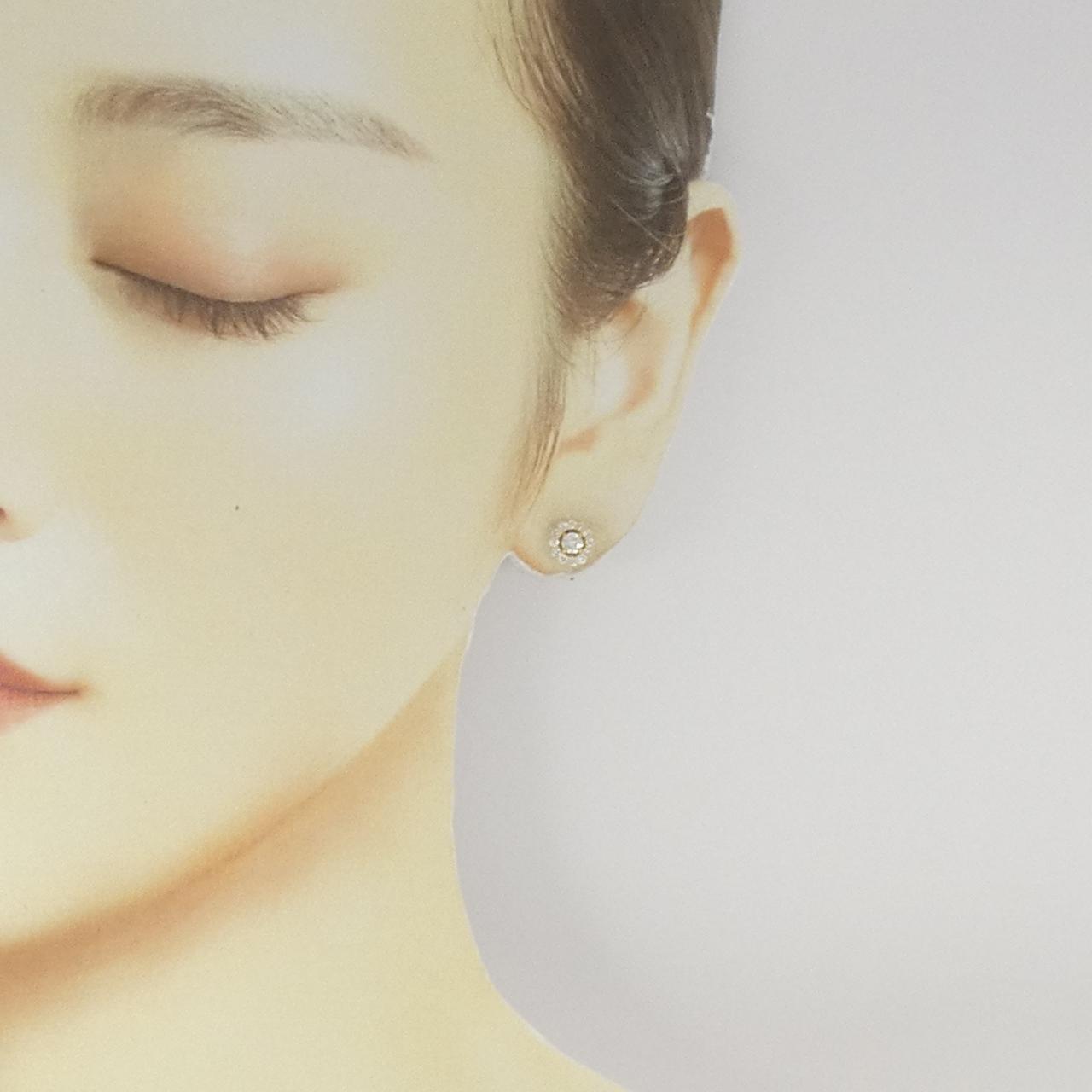 [Remake] K18YG Diamond Earrings 0.70CT