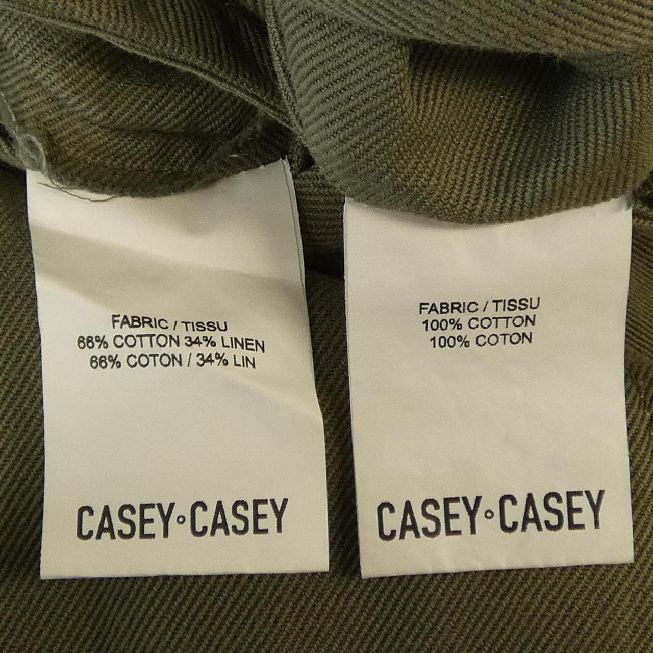 ケイシーケイシー CASEY CASEY セットアップ