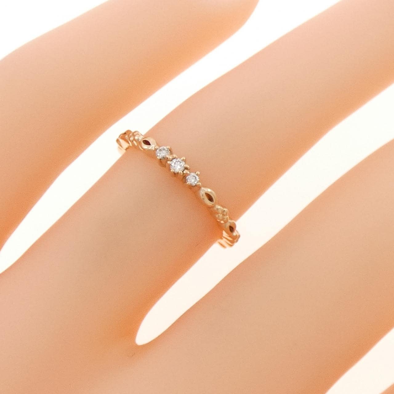 4゜C ダイヤモンド リング