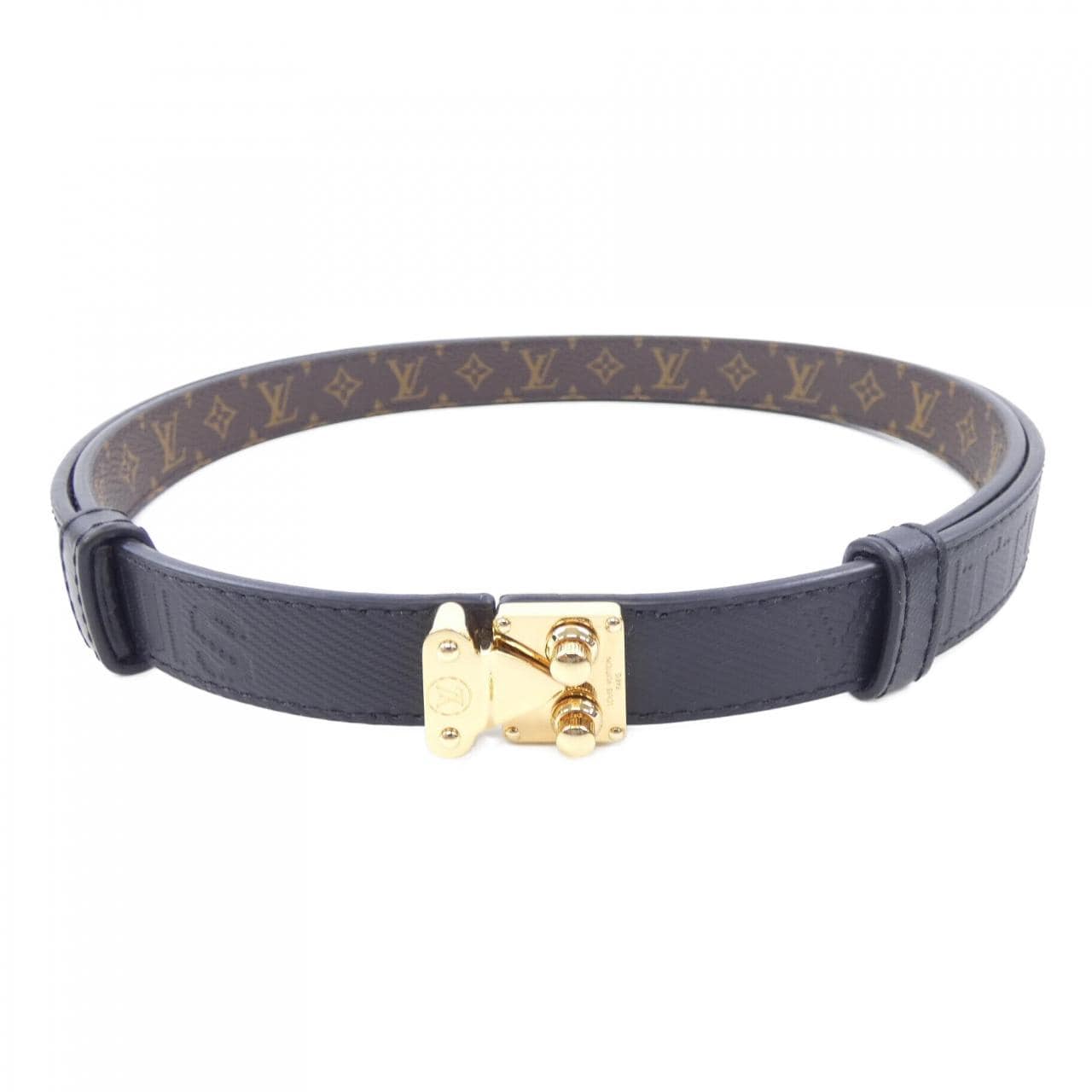 ルイヴィトン LOUIS VUITTON Sロック 20MM リバーシブル M4102 BELT