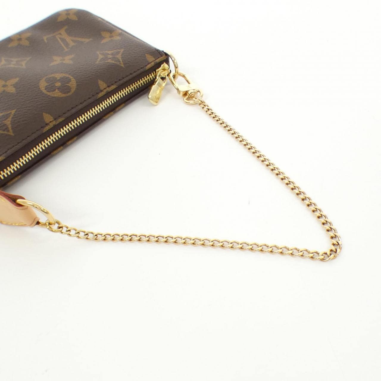 LOUIS VUITTON Monogram Mini Pochette Accessory M58009 Accessory Pouch