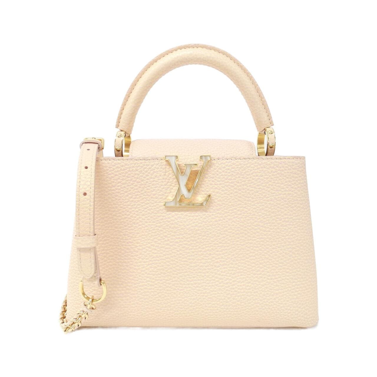 LOUIS VUITTON Taurillon Capucines BB M20841 Bag
