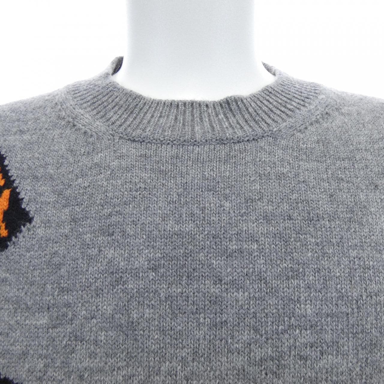 ルイヴィトン LOUIS VUITTON タイガーインタルシアプルオーバー HMN77WH56 ニット