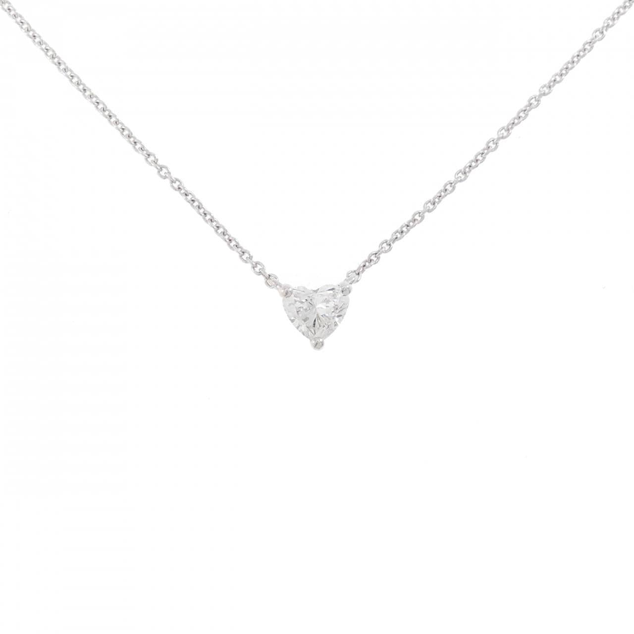 グラフ ネックレス 0.50CT H VS2 ハートシェイプ
