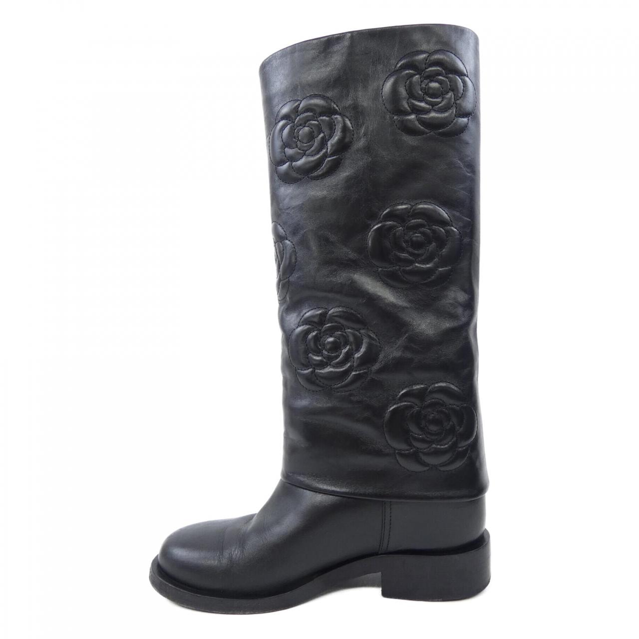 シャネル CHANEL ハイブーツ G32098X47970 ロングブーツ