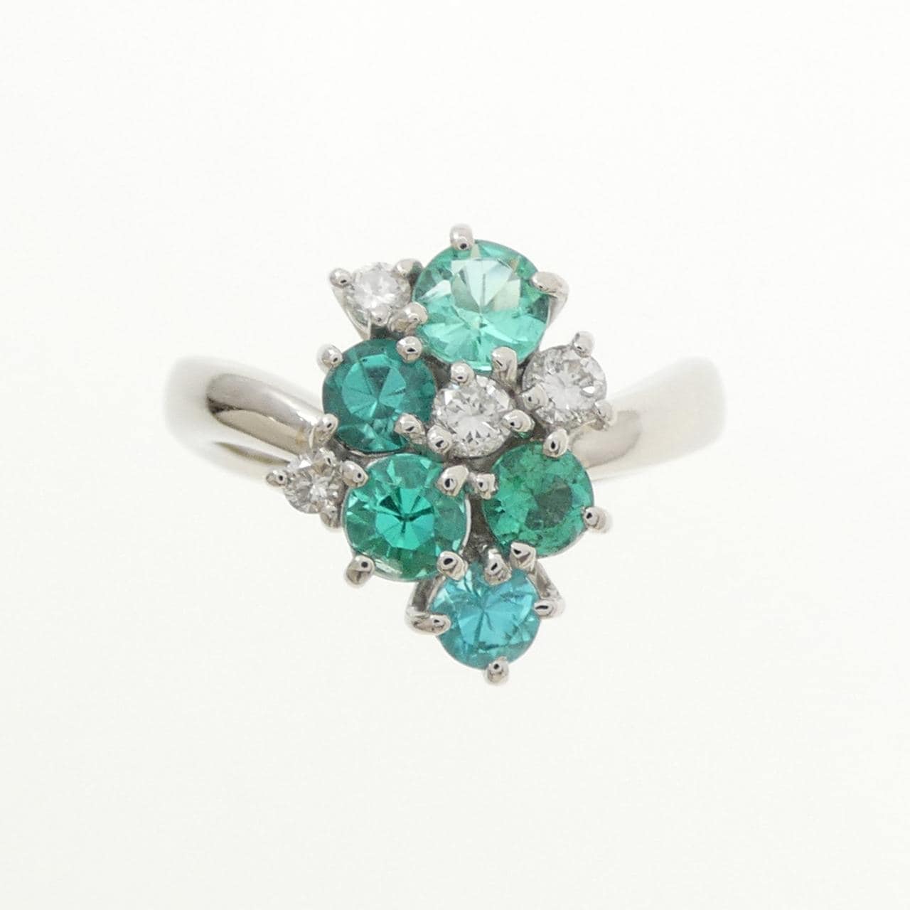 PT900 パライバトルマリン リング 1.03CT