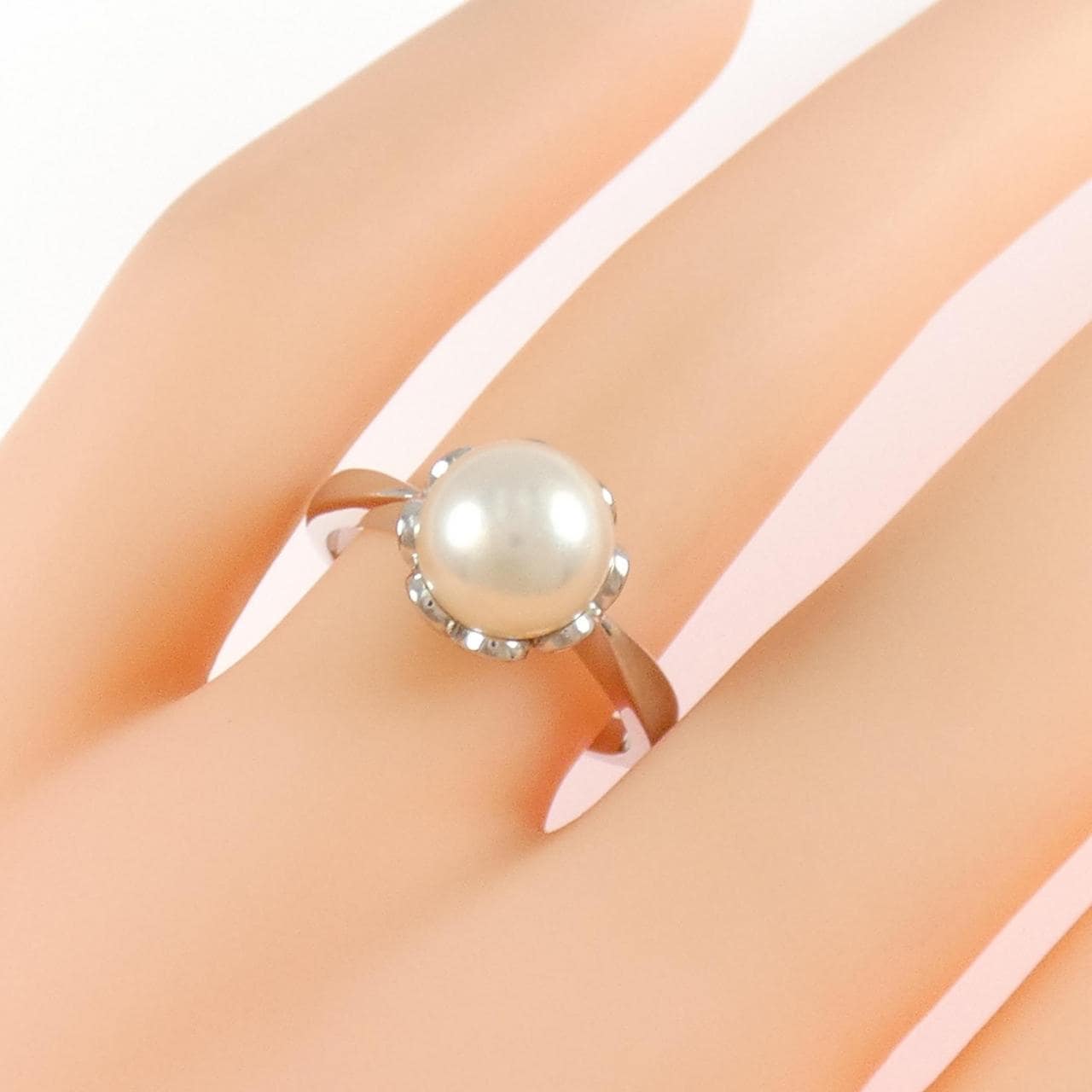ミキモト アコヤパール リング 8.1mm