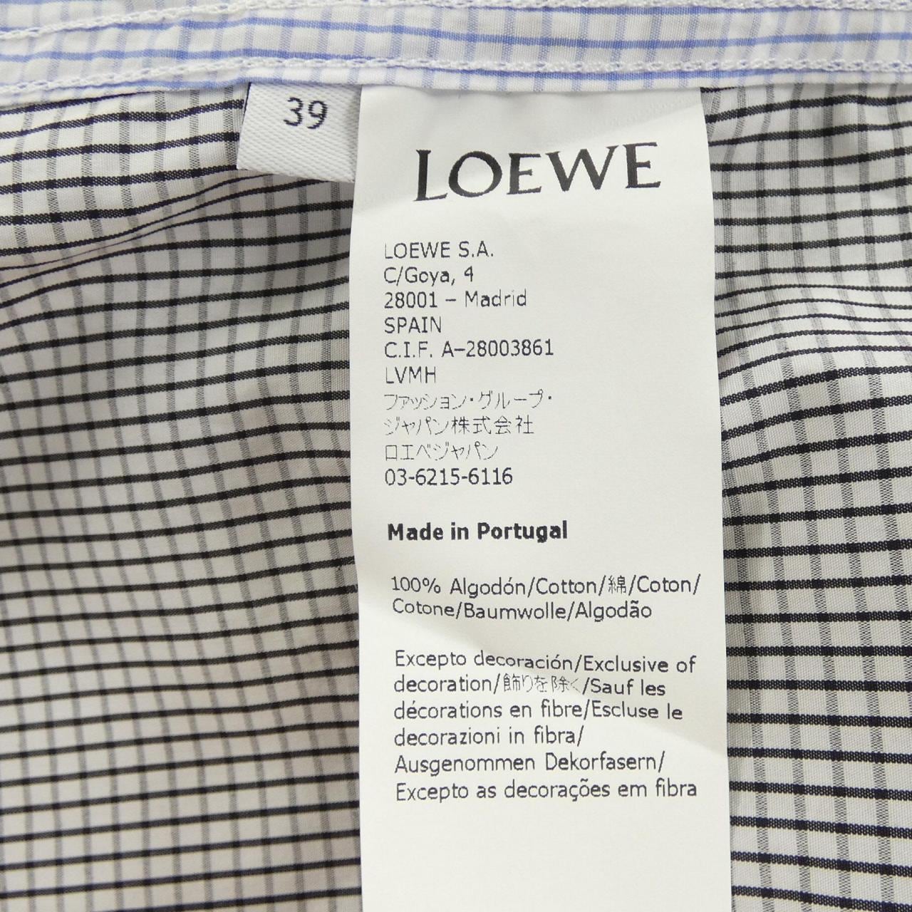 ロエベ LOEWE H52633X92 シャツ