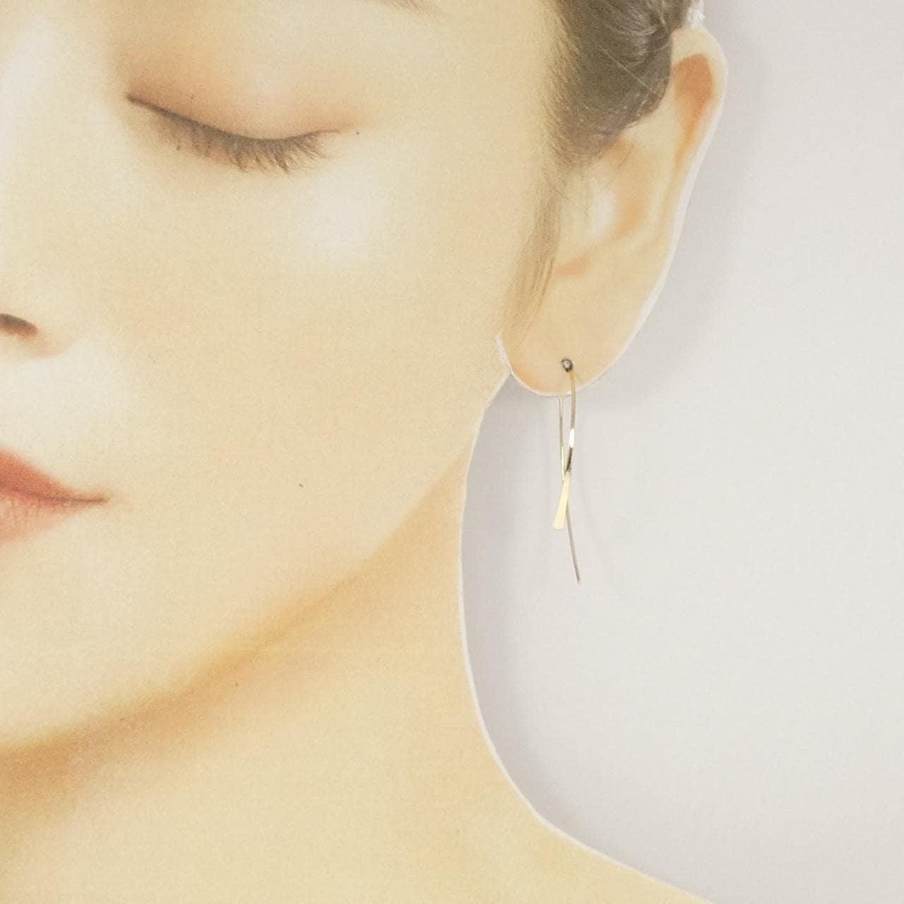 18KTYG ピアス