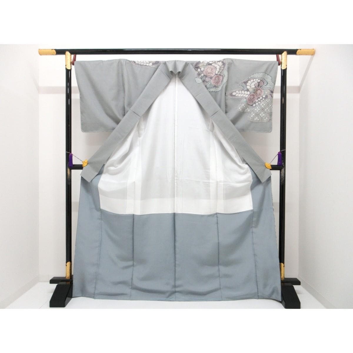 【未使用品】訪問着　【きぬたや】【大島紬】