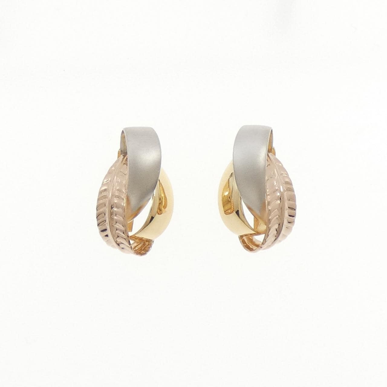 K18YG/PT900/K18PG ピアス