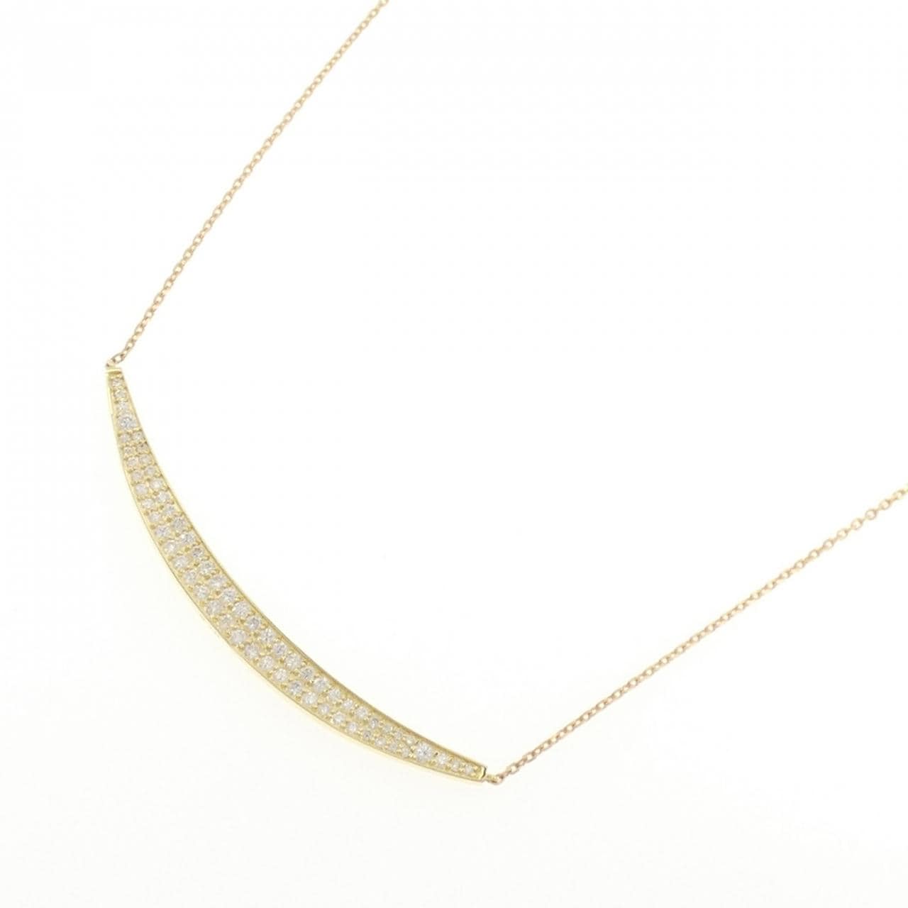 K18YG ダイヤモンド ネックレス 0.66CT