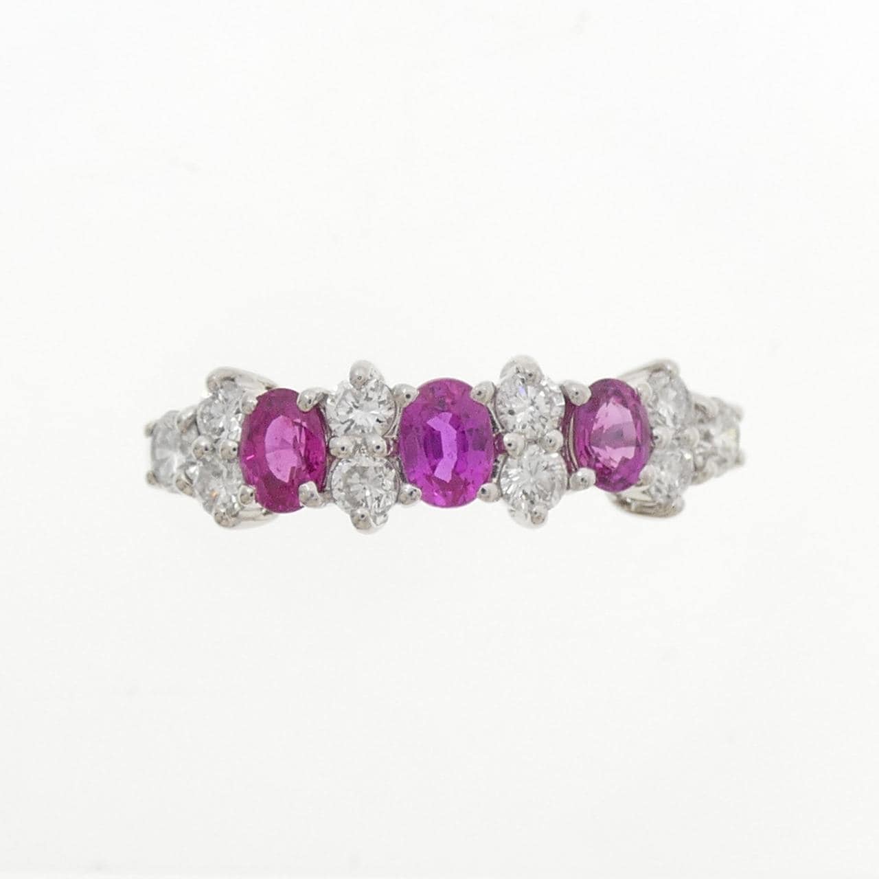 PT900 ルビー リング 0.68CT