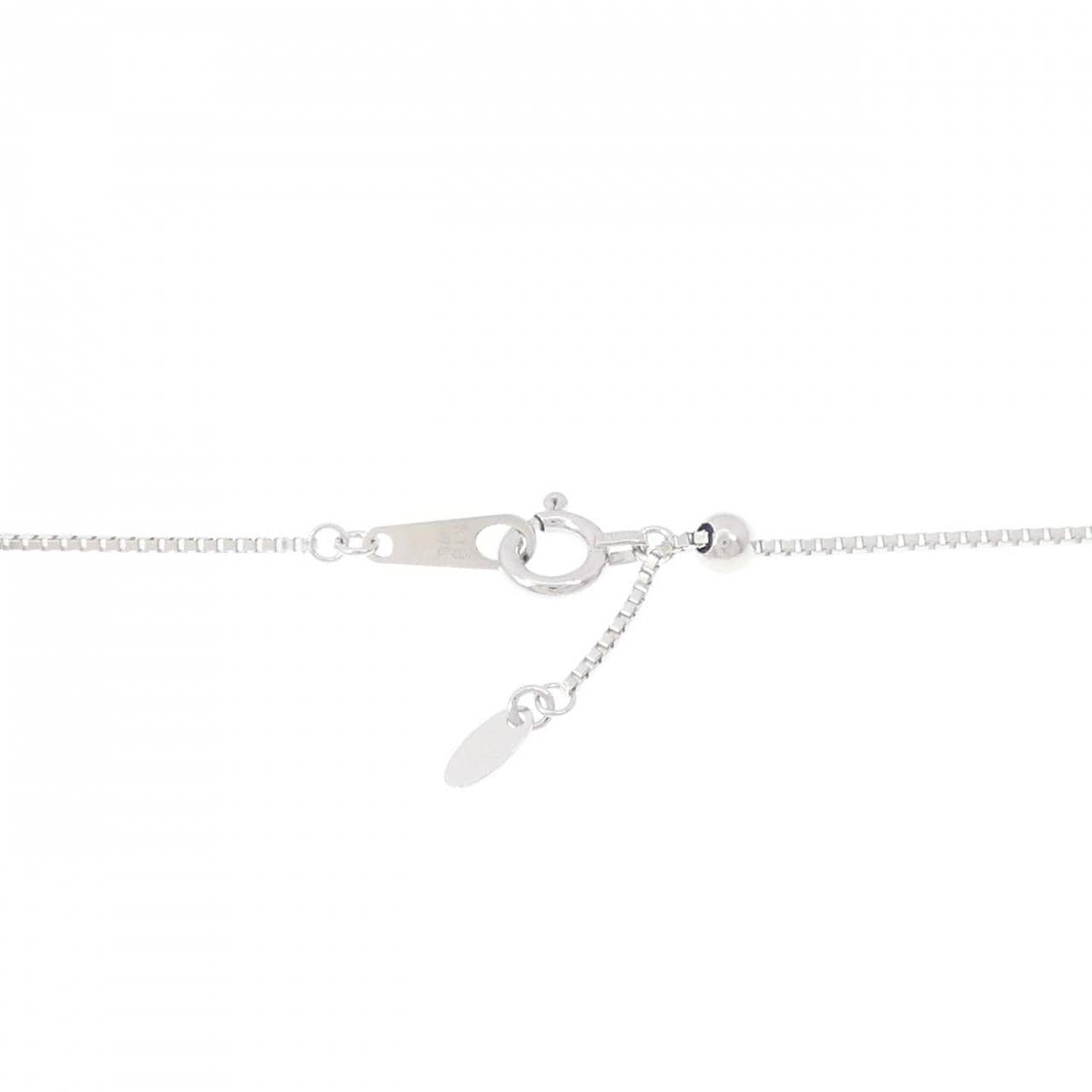 K18WG ダイヤモンド ネックレス 0.70CT
