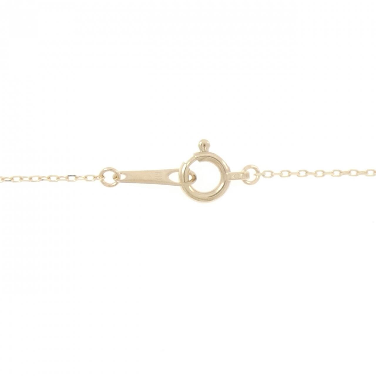 【リメイク】K10YG ダイヤモンド ネックレス 0.16CT