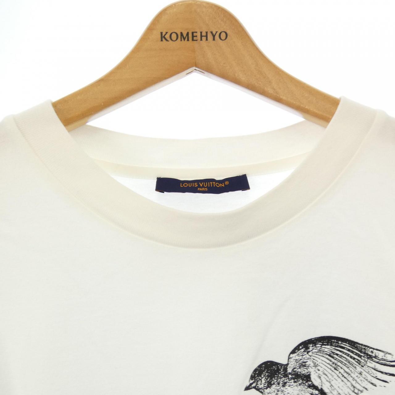 ルイヴィトン LOUIS VUITTON プリンテッドコットンTシャツ HPY83WNPG Tシャツ