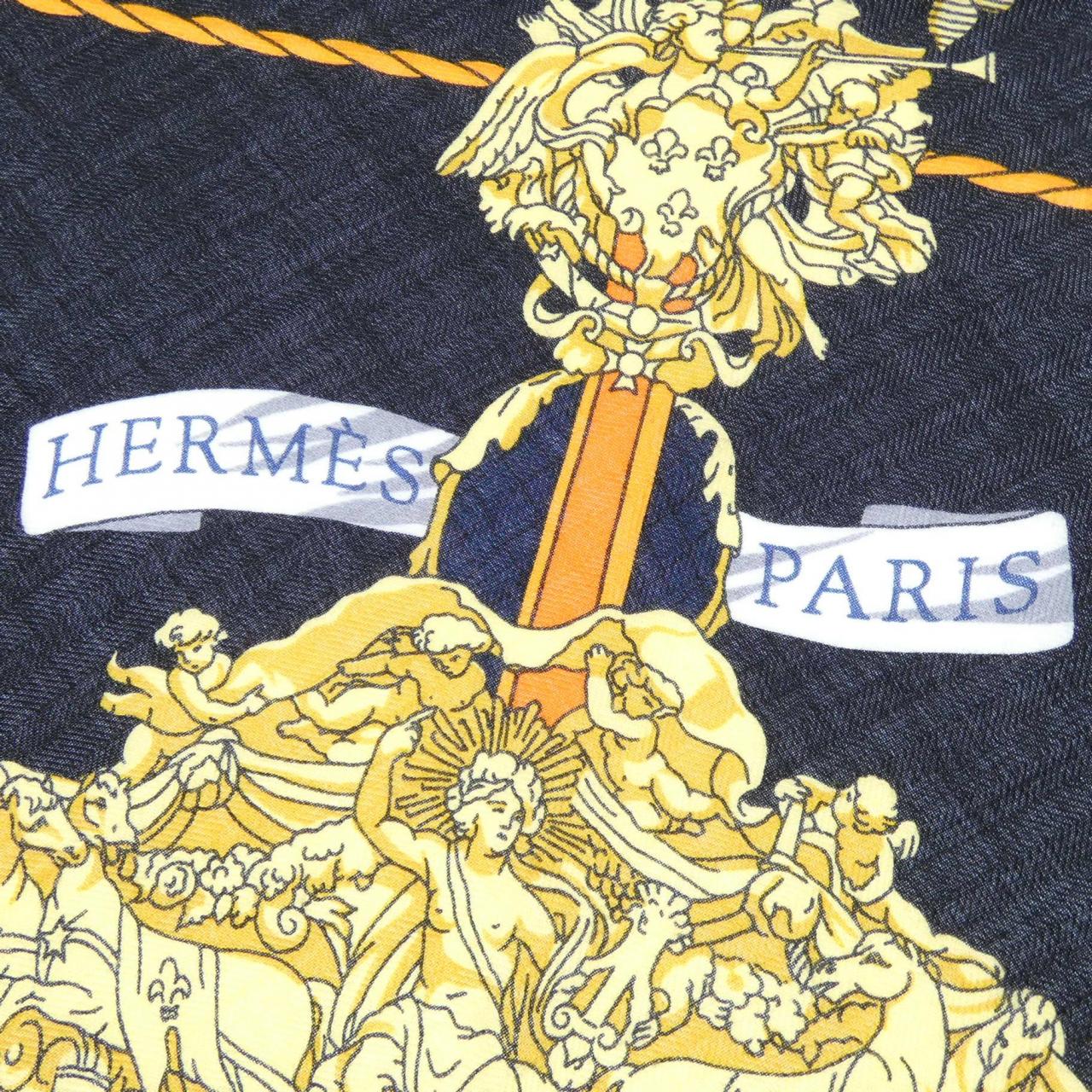 エルメス HERMES LA REALE H361191S トライアングルジェアン ショール