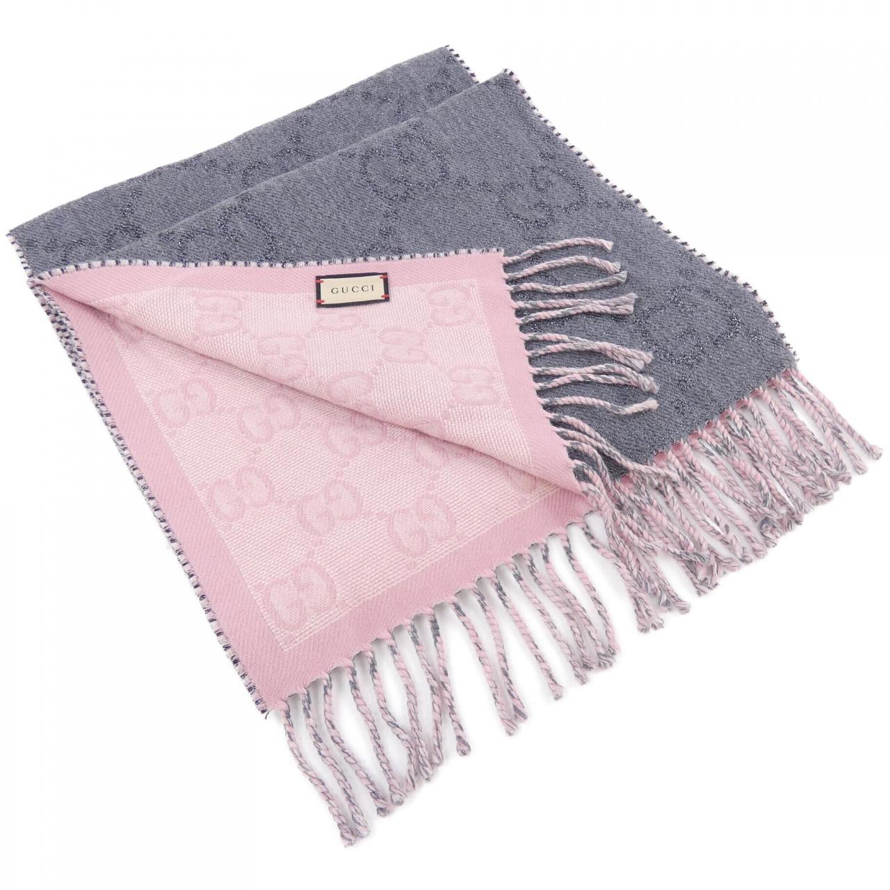 グッチ GUCCI 727724 3GABR MUFFLER