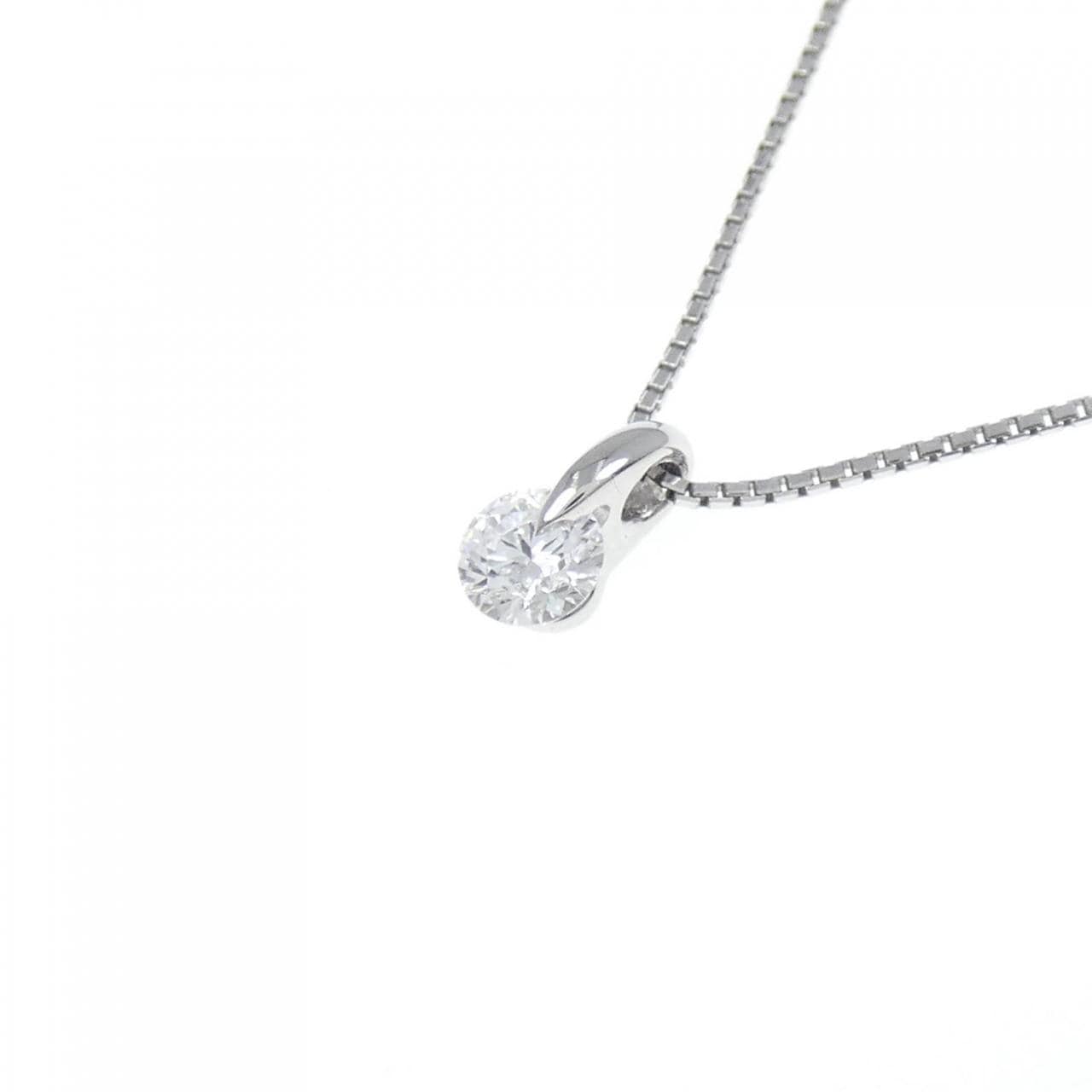 PT Diamond Necklace 0.220CT D IF 3EXT H&C